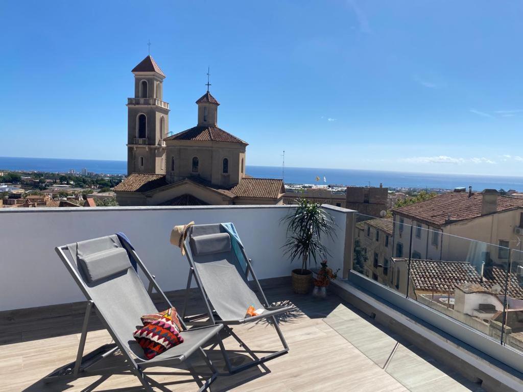 Ses Voltes Boutique Home Sea And Sky Vilassar De Dalt Bagian luar foto